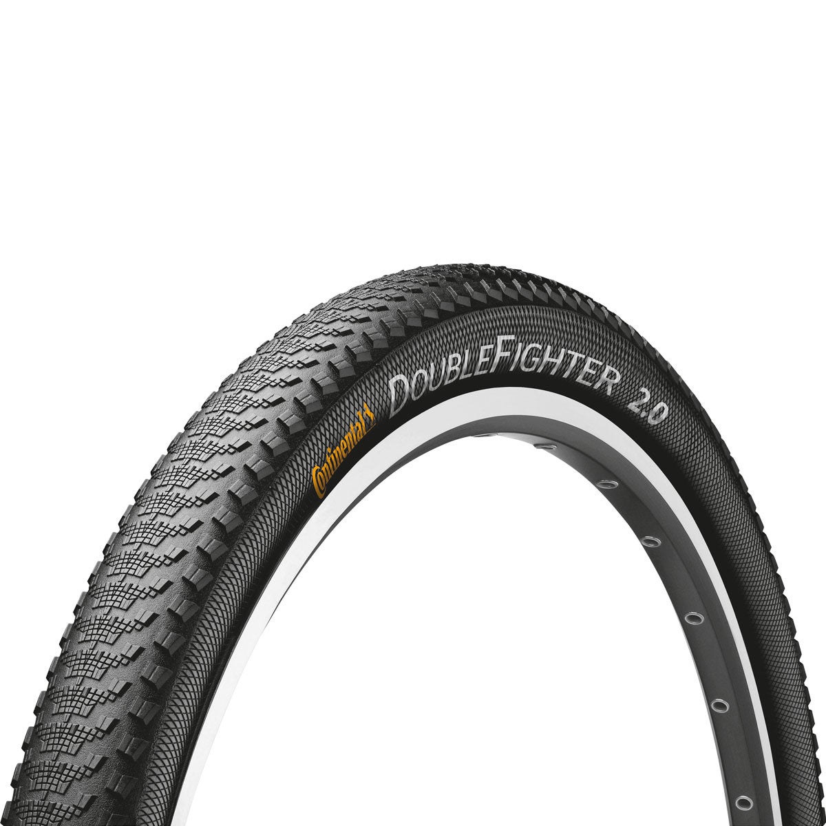 Ulkorengas 24" CONTINENTAL Double Fighter III 50-507, musta