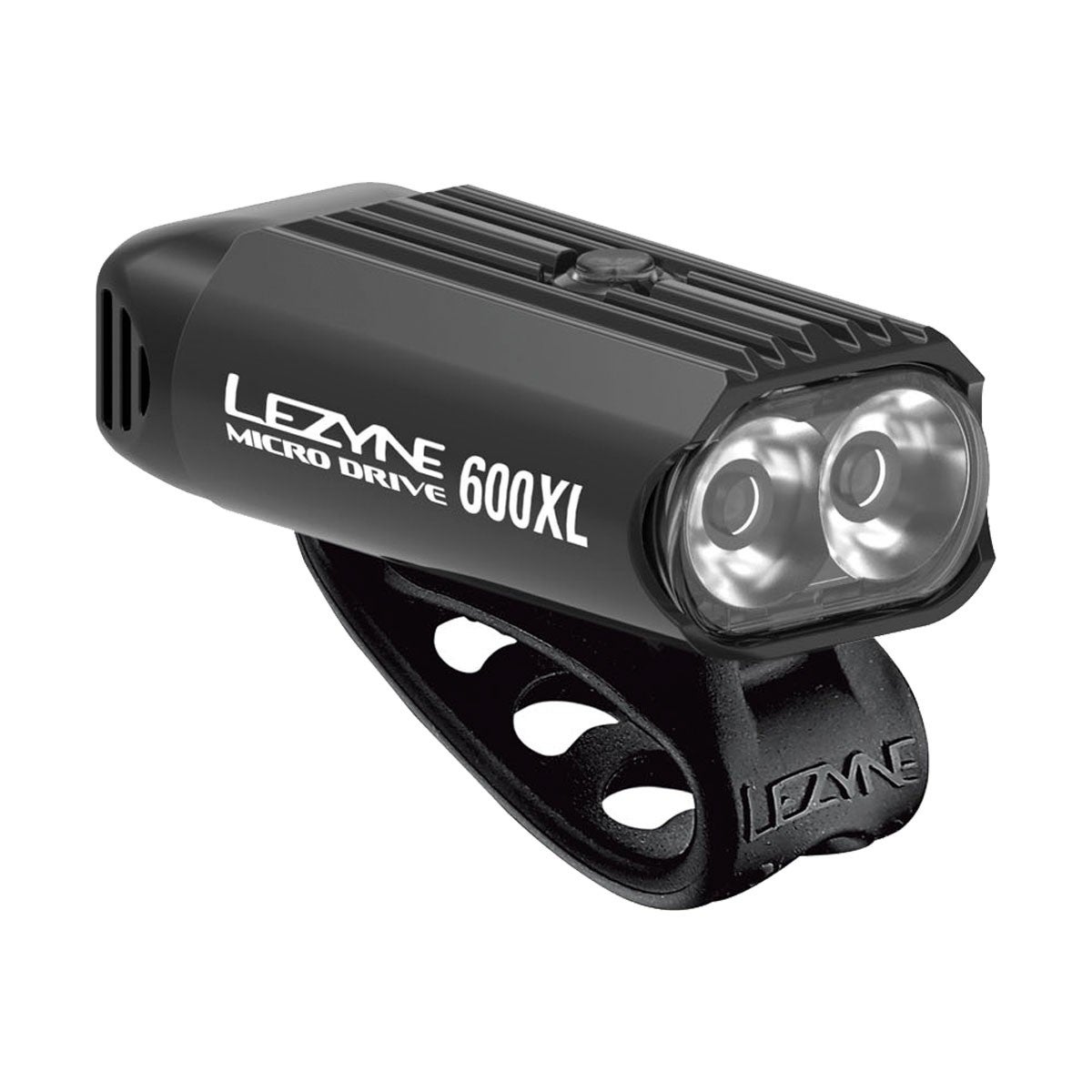 Ladattava led-etuvalo LEZYNE Micro Drive 600XL, musta