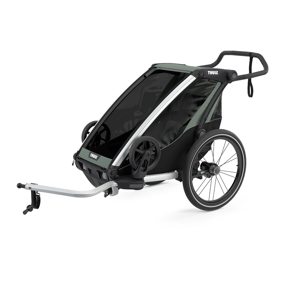 Lastenkuljetusper&auml;k&auml;rry THULE Chariot Lite 1, Agave