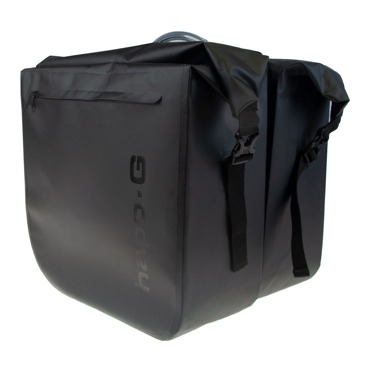 Sivulaukkupari tavaratelineeseen HAPO-G, 2- puoleinen, vedenpit&auml;v&auml;, 2x20 L, must