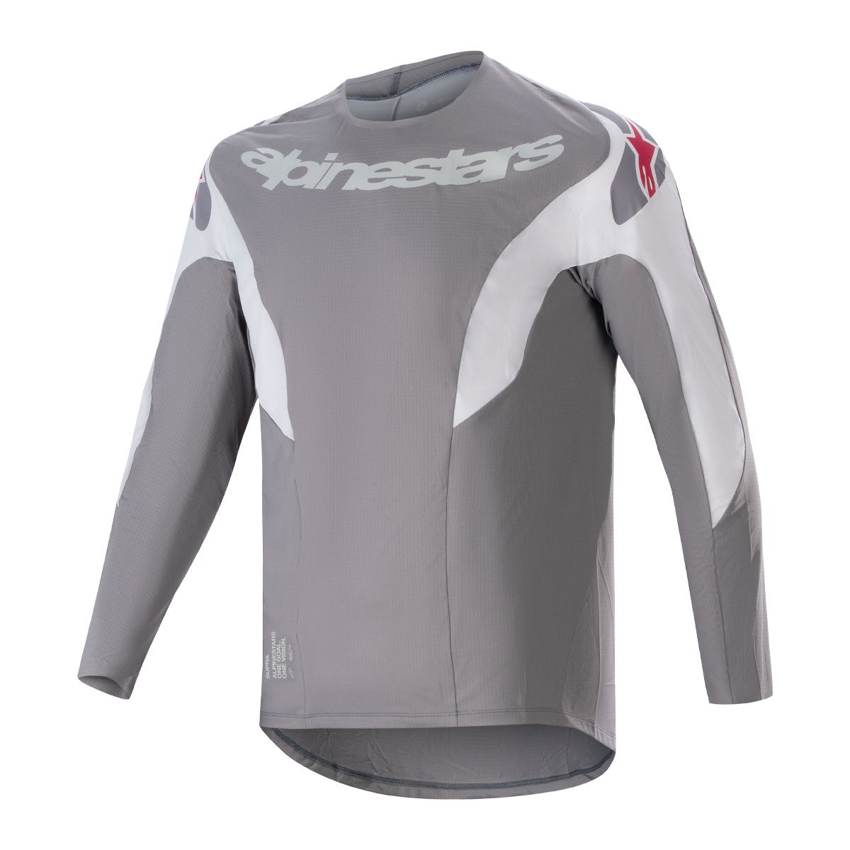 Paita APINESTARS A-Supra Race LS tummanharmaa, L