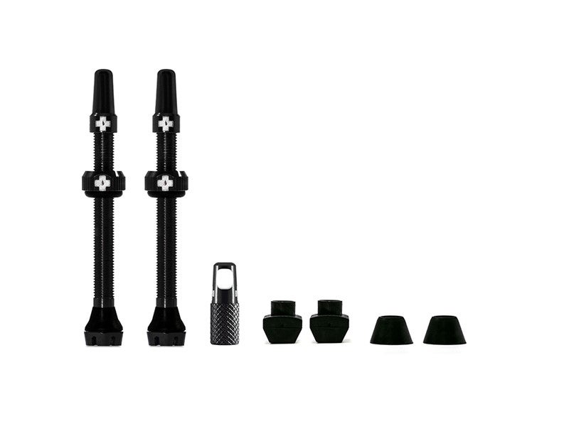 MUC-OFF Tubeless Valve Kit V. 2.0 60 mm Black
