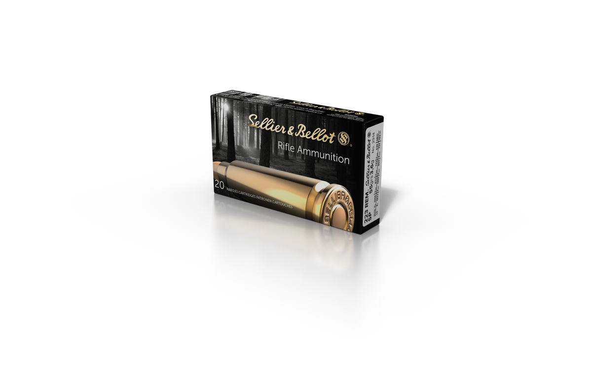 S&B 223Rem Sp 3,6G 20kpl