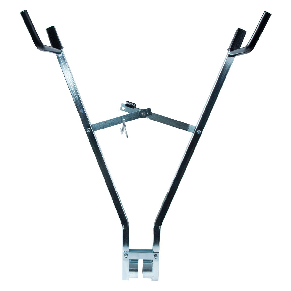 Polkupy&ouml;r&auml;teline CAVO, 2-py&ouml;r&auml;t, ruotsalainen, hopea