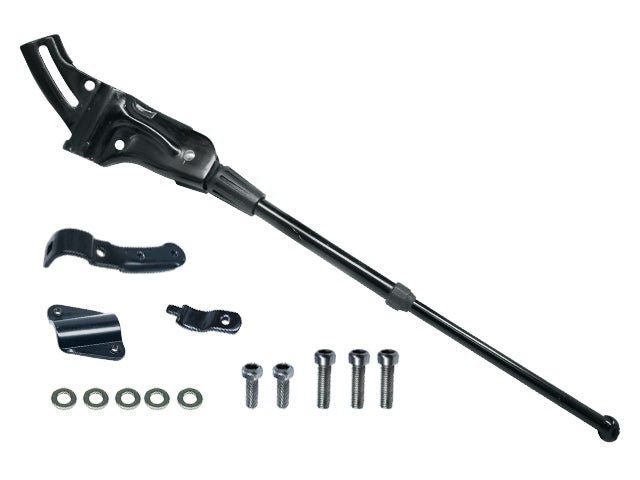 Seisontatuki CAVO, takahaarukkaan, musta, 24-28 "