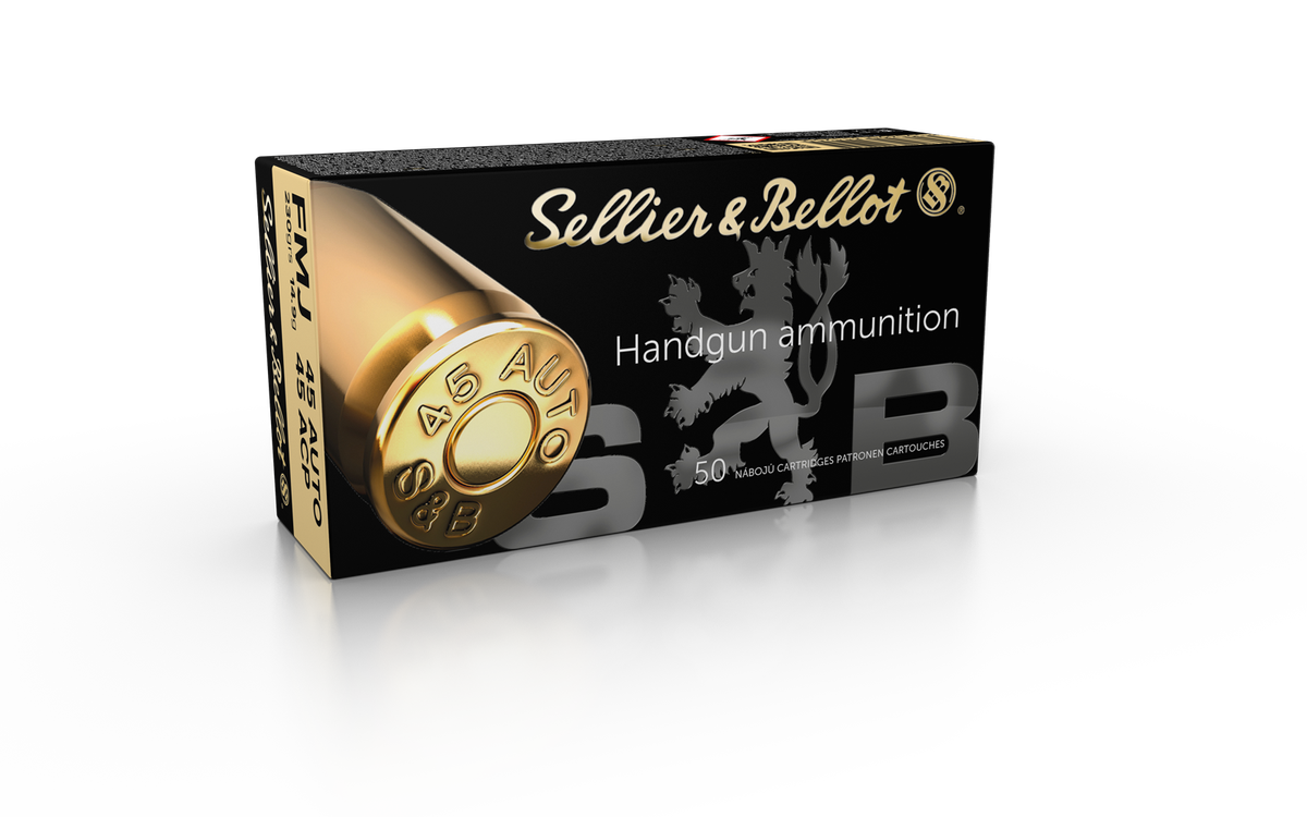 S&B .45 Auto Fmj 14,9G 50kpl