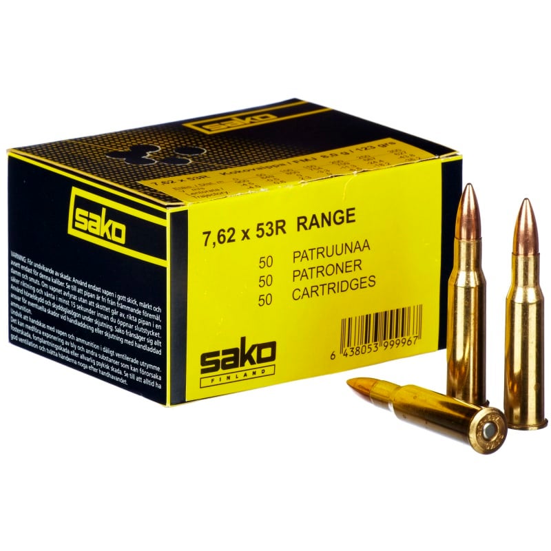 Sako 7.62X53R Range 8Gr 50Kpl