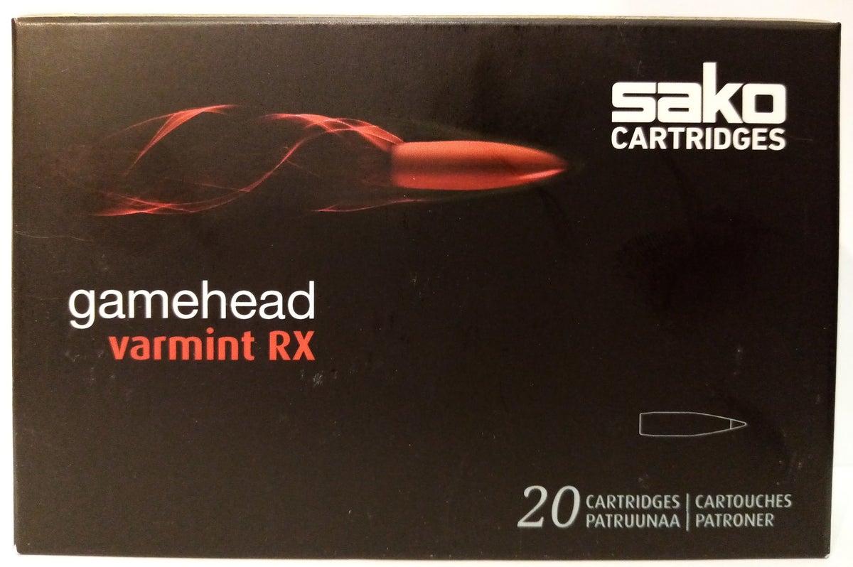 Sako gamehead varmint rx 30-06 8,4g 20kpl