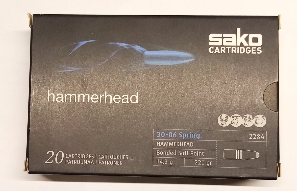 Sako 30-06 14.3g Hammerhead 20kpl