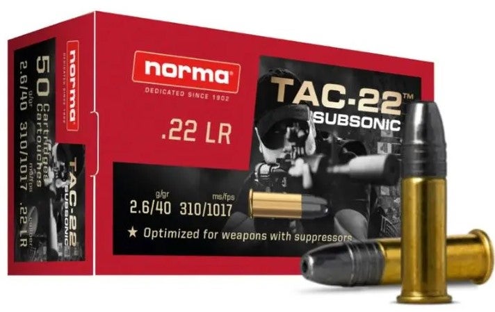 Norma .22Lr Subsonic 50kpl