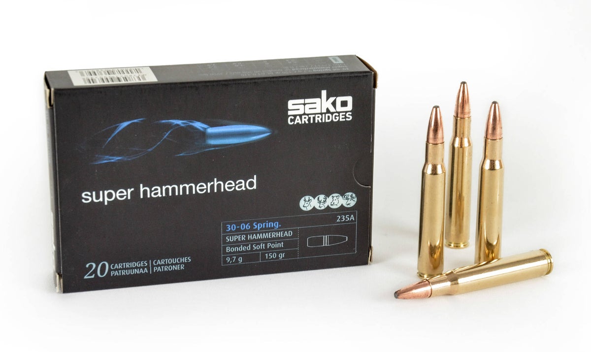 Sako 30-06 Super hammerhead. 9,7G 20kpl