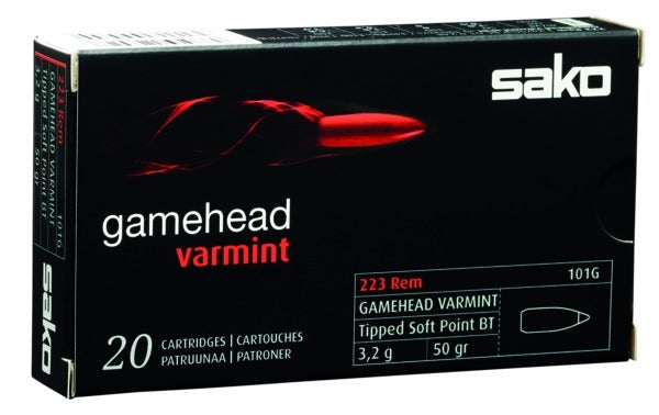 Sako .223Rem Varmint 3,2Gr 20Kpl