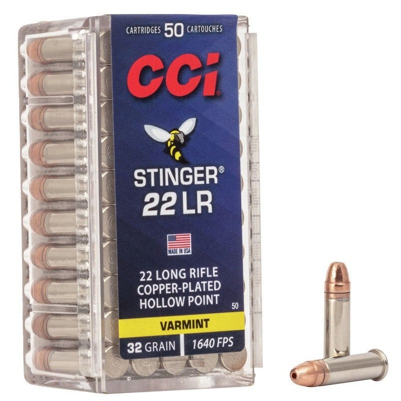 Cci 22Lr Stinger Hp 500 M/S 50KPL