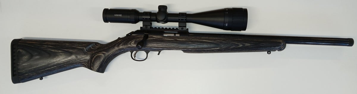 Ruger Amer-RF-BL 18" 17 HMR HB Lam.tukki 1/2"-28 PAKETTI