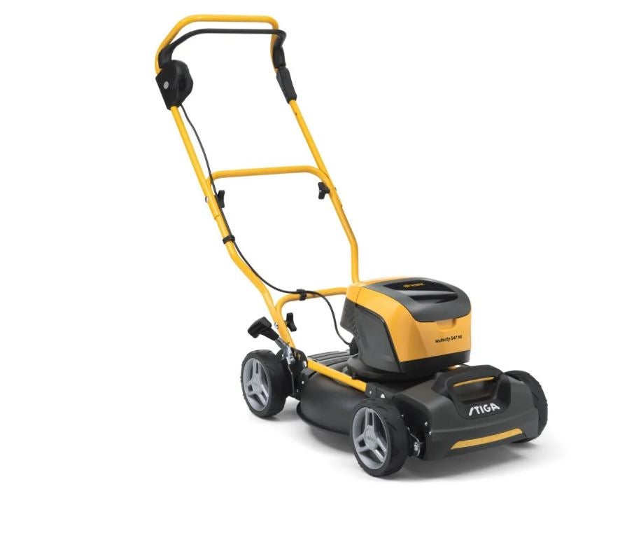 Stiga Multiclip 547 Ae Kit, 48V Akkuruohonleikkuri, mukana 4 Ah akku ja laturi