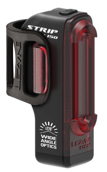 Ladattava led-takavalo LEZYNE Strip Drive 150, musta