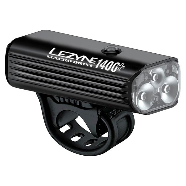 Ladattava led- etuvalo LEZYNE Macro Drive 1400, musta