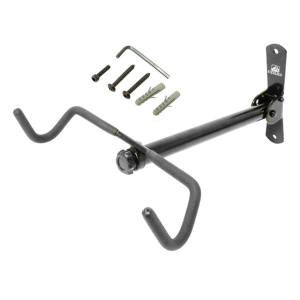 Sein&auml;koukku vaakataitettava musta