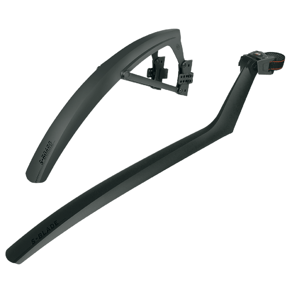 SKS Mudguard S-Board/S-Blade 28" lokasuojasarja, musta