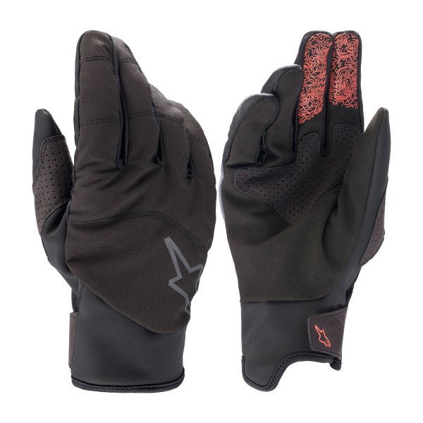 Hanskat ALPINESTARS Denali 2 musta/harmaa/korallinpunainen, XL