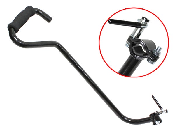 Cavo ty&ouml;nt&ouml;tanko lastenpy&ouml;riin, runkokiinnitys, musta