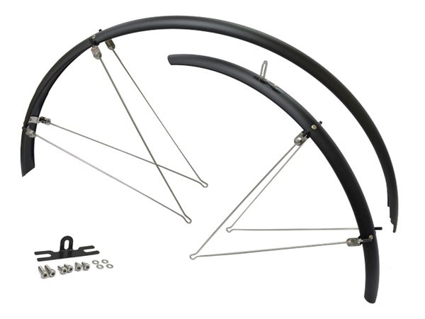 Cavo 28" lokasuojasarja, aisallinen, kiinnikkeet, mattamusta