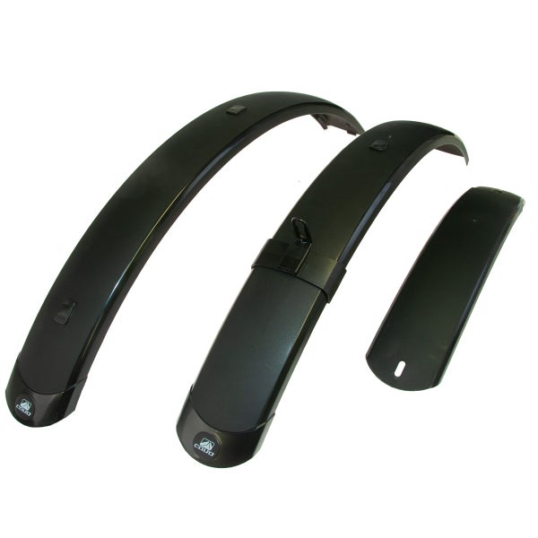 Cavo 27,5" lokasuojasarja, 4-aisainen, PLUS-koko, musta