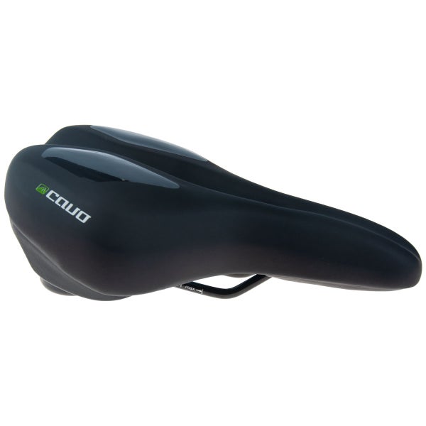 Satula CAVO, MTB/hybrid memoryfoam, unisex, musta, 269x186mm
