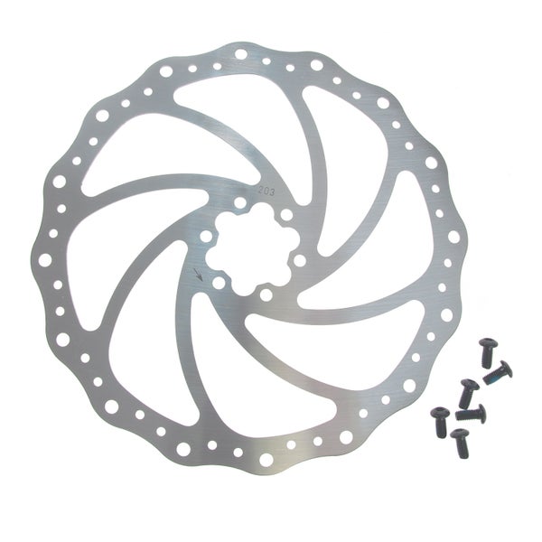 Jarrulevy Cavo, 6-pultti/203mm, hopea