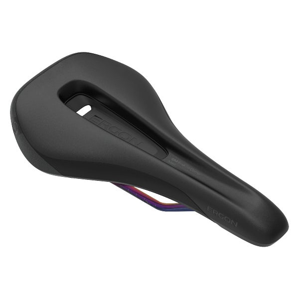 Satula ERGON SM Enduro Comp Miesten, M/L Stealth / Oil Slick