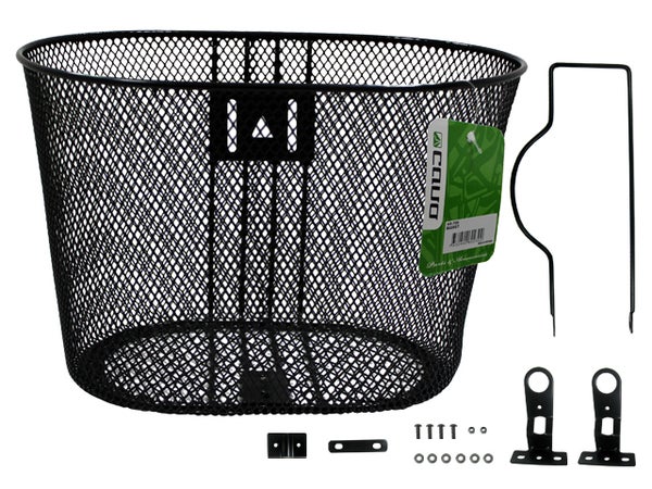 Etukori CAVO, ter&auml;s 24 ", kiinte&auml;, musta