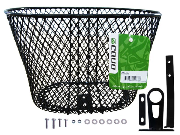 Etukori lasten CAVO, 20 ", kiinte&auml;, musta