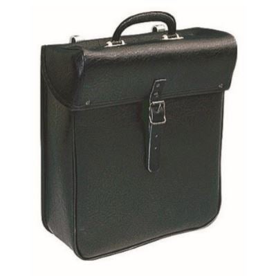 Sivulaukku CAVO, musta, 40x30x13cm