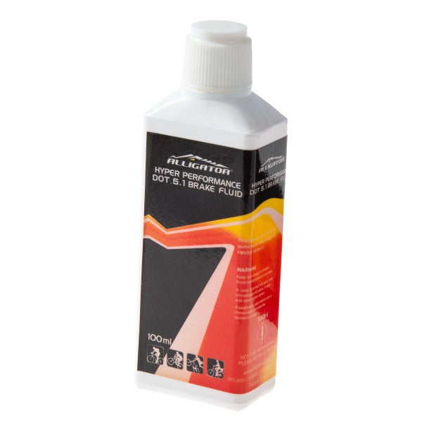 Hydraulijarruneste ALLIGATOR 100ml, DOT 5.1