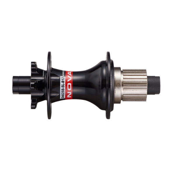 Takalevyjarrunapa Novatec, 32r/6-pultti, Microspline 148x12mm l&auml;piakseli, 12v