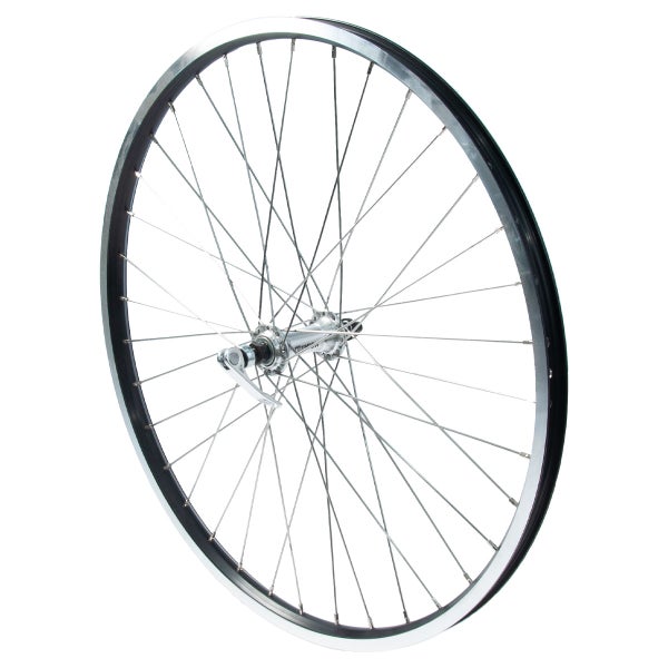 Etupy&ouml;r&auml; 24" 18-507 SHIMANO pikalukitus, Alex ACE 17, 2-pohja, musta, 36r