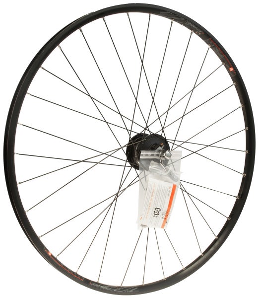 Etupy&ouml;r&auml; 28" 21-622 SHIMANO Napadynamo, pikalinkku, levyjarru, MACH1 630, tuplap