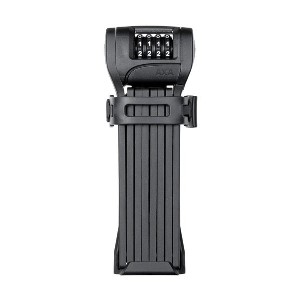 Linkkulukko AXA Fold Lite 100 numerokoodi, taitettava pituus 100cm, musta