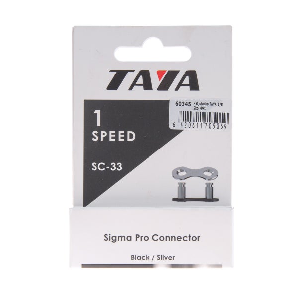 Ketjulukko TAYA 1/8", 2kpl/Pkt