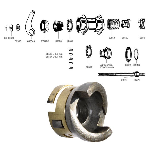 FAVORIT 1-v, jarrukytkin