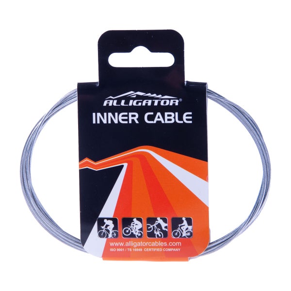 Vaihdevaijeri ALLIGATOR: Torpedo/ Sram, sis&auml;osa 2200 mm.