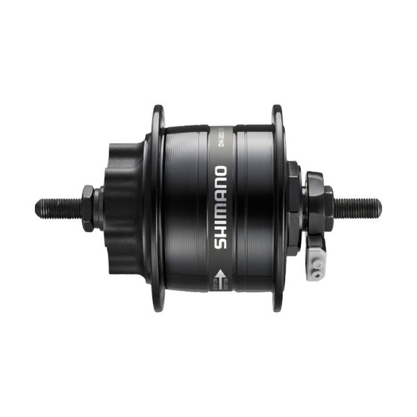 Napadynamo SHIMANO DH3D32, 6V/3W, 32r, levyjarru, pikalinkku