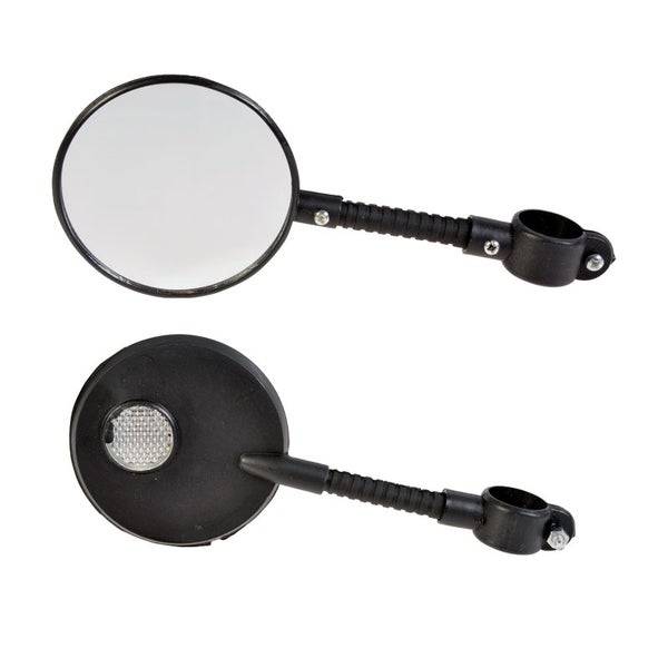 Peili py&ouml;re&auml; heijastimella Cavo, musta