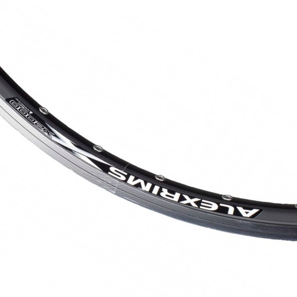 Vanne ALEX 28" 19-622, X2000 32r, musta, holkitettu, koneistettu jarrupinta, al