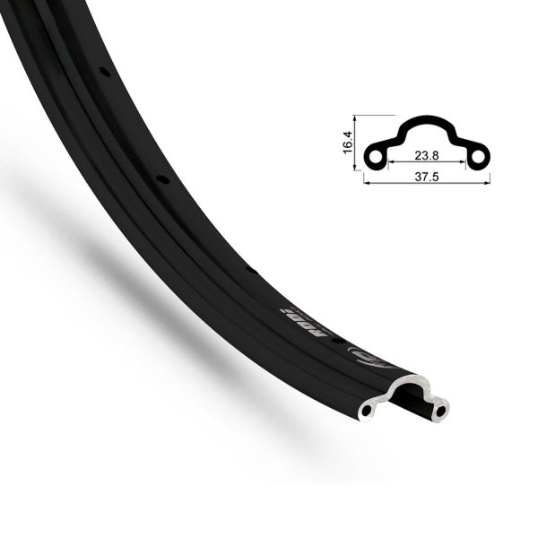 Vanne RODI 26" 24-584, Westwood, alumiini, musta