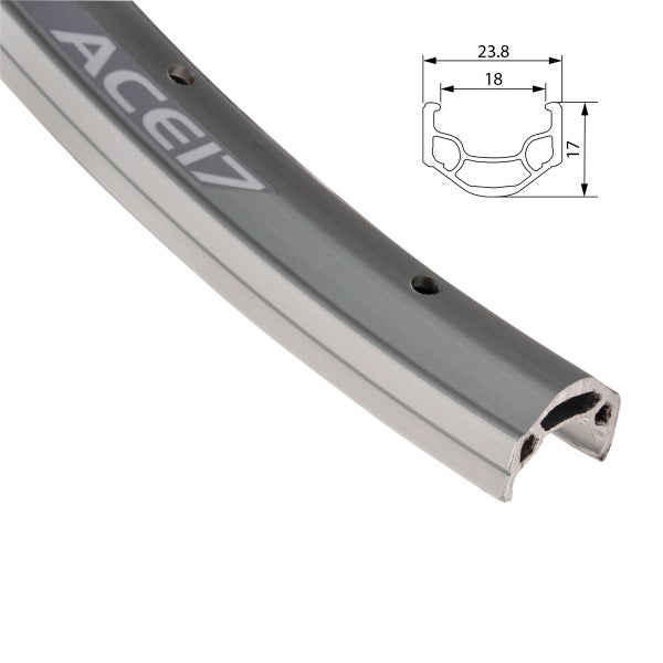 Vanne ALEX 26" 18-559, ACE 17 tuplapohja, 36r, alumiini