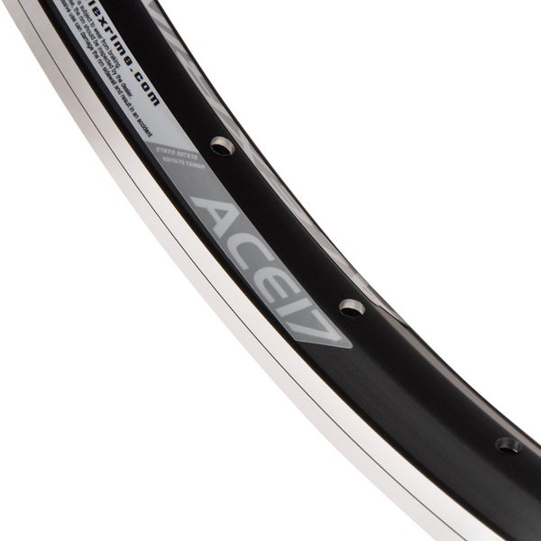 Vanne ALEX 26" 18-559, ACE 17 36r, 2-pohja, musta, koneistettu jarrupinta