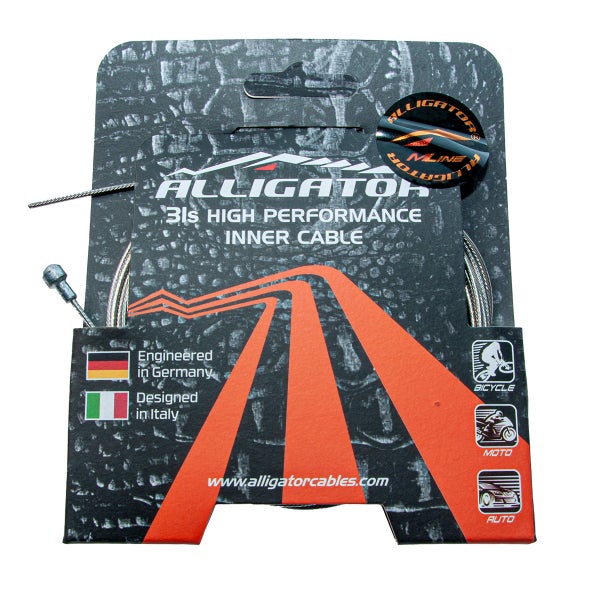 Jarruvaijeri ALLIGATOR Superior Shine, Road,31- s&auml;ikeinen, 1.5mm x 1700mm. ( RST