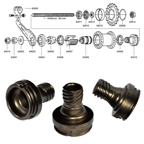 SHIMANO 1-v (CB-E110), vet&auml;j&auml;