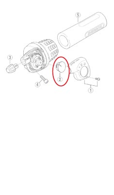 Numero-osoitin SHIMANO Nexus 3v SL-3S35